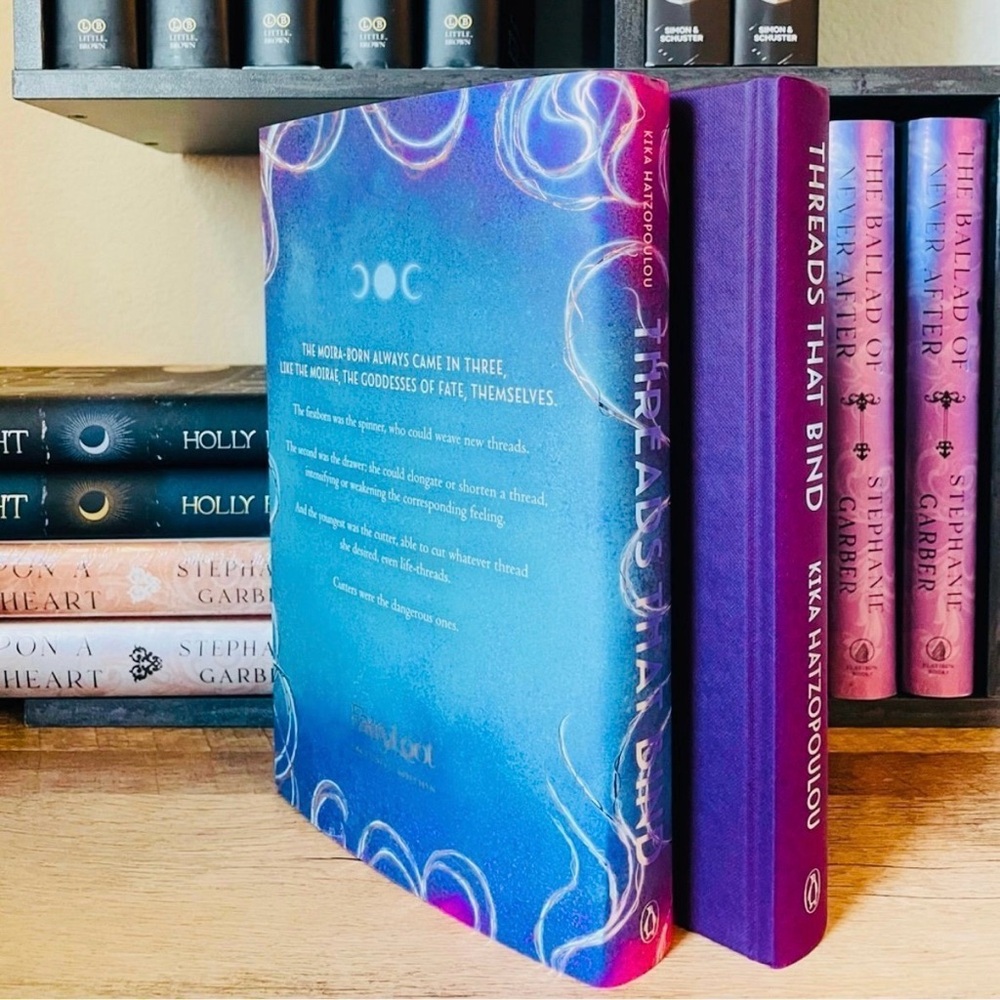 Fairyloot Exclusive Signed Edition Threads That  Bind by Kika Hatzopualuo - Picture 7 of 13